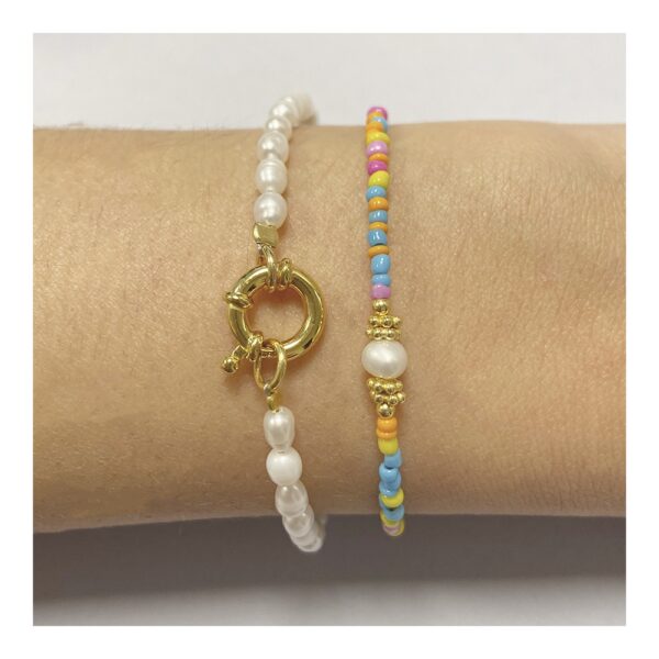 pulsera colores gold imagen