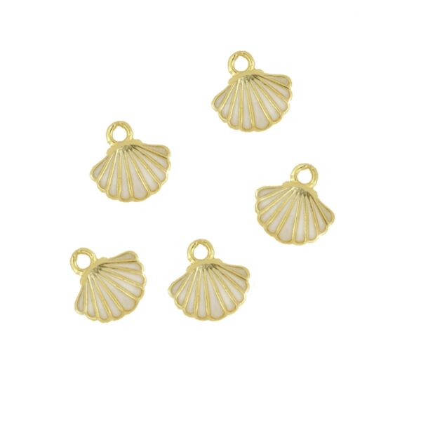 charms concha gold