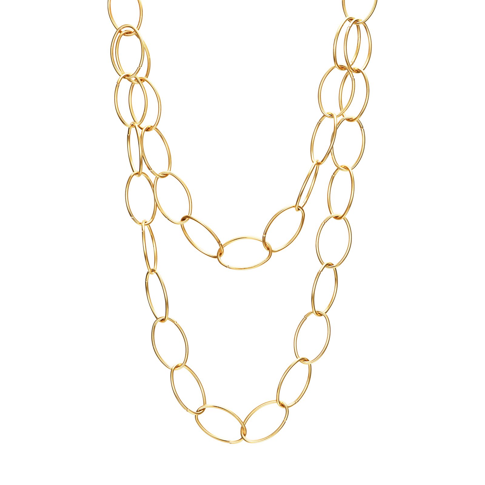 oval gold