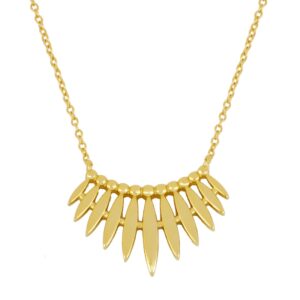gargantilla lanzas gold