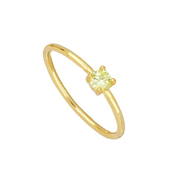 anillo manzare gold