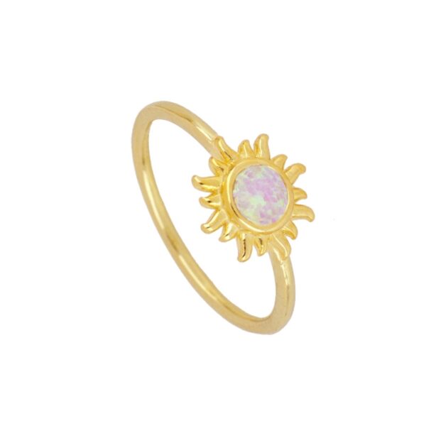 anillo sol gold