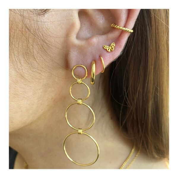 pendientes circulo