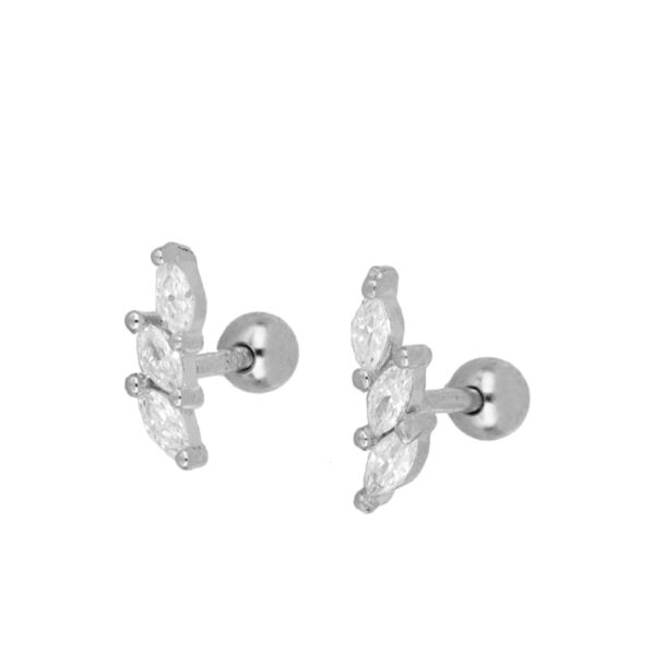 pendientes vider silver
