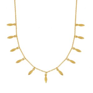 gargantilla lanzas gold