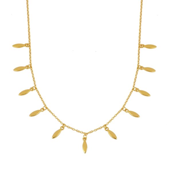gargantilla lanzas gold