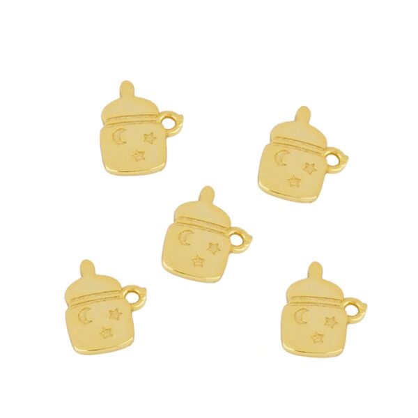 charms biberon gold