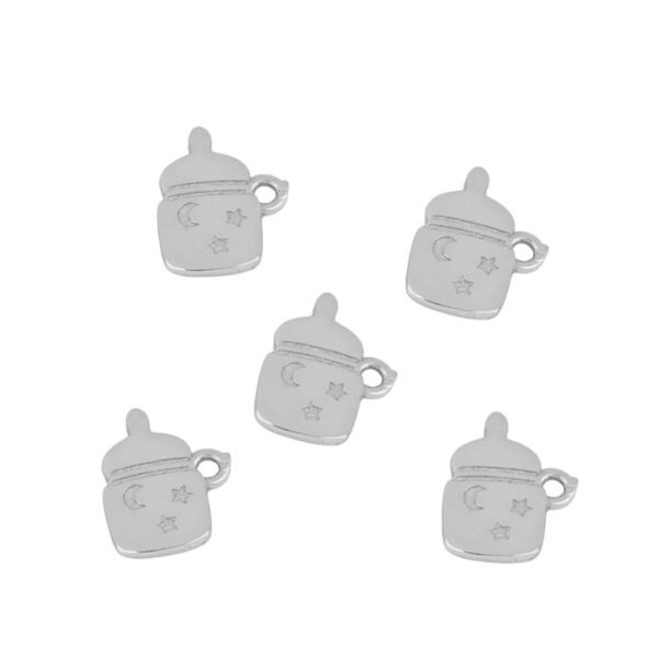 charms biberon silver
