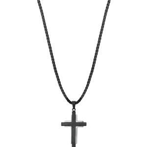 collar cruz ip negra
