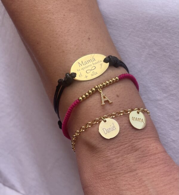 pulsera hilo gold