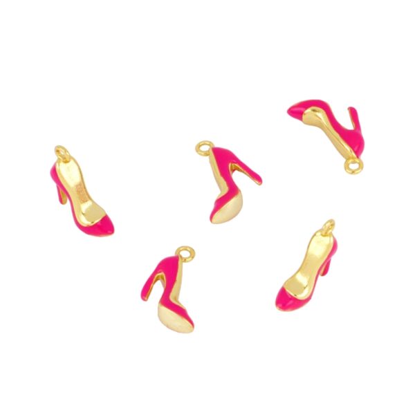 tacones gold