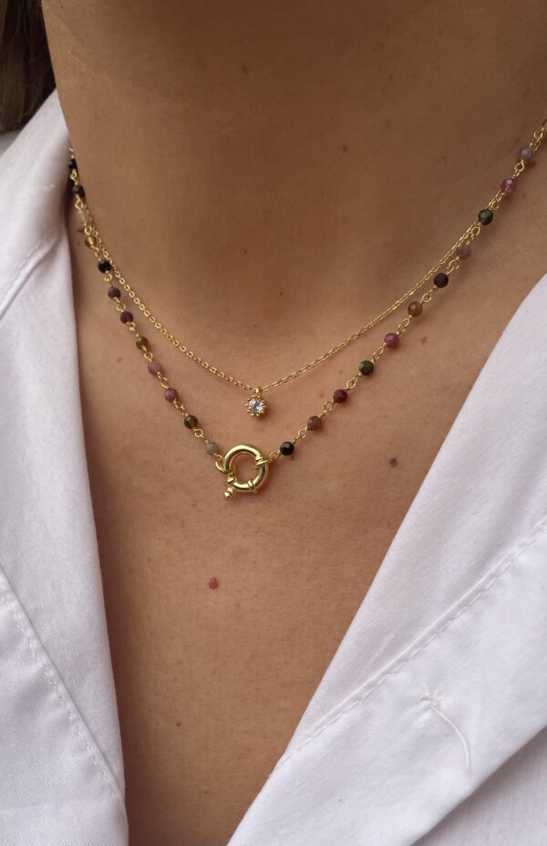 turmalina y chaton gold