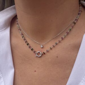 turmalina y chaton silver