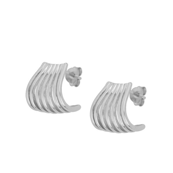 pendientes kolum silver