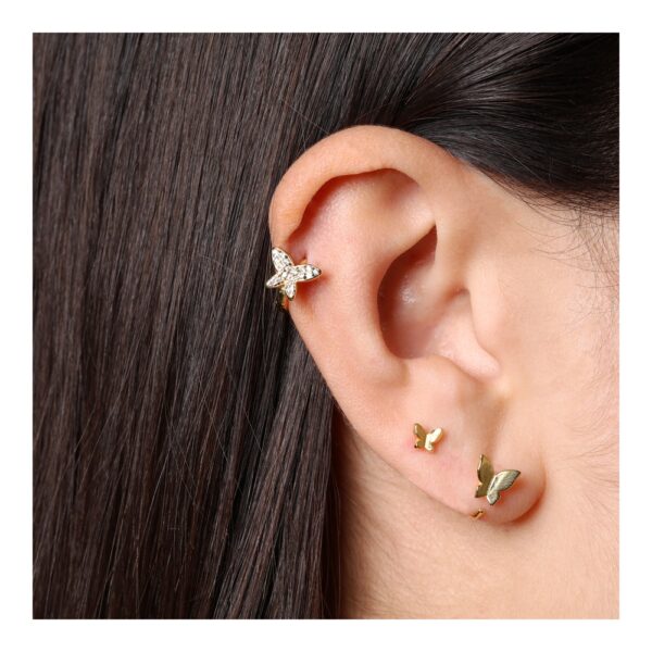 pendientes mariposa