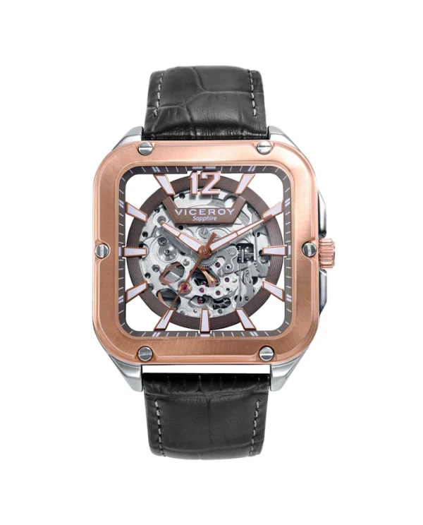 Reloj Acero Bicolor Automatico