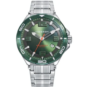 Reloj Acero Esfera Verde