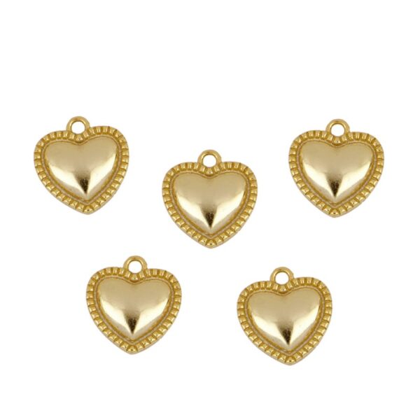 corazon ribete gold
