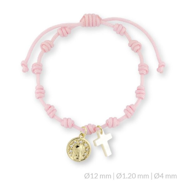 pulsera de plata de ley gold