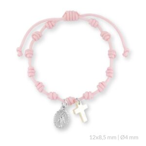 pulsera de plata de ley milagrosa silver