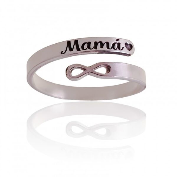 sortija cruzada mama infinito
