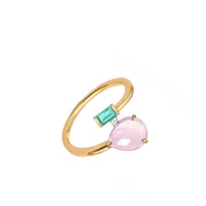 sortija plata boroe ztas rosa