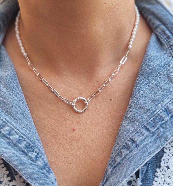 Gargantilla Penelope Silver