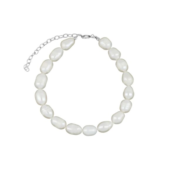 pulseras perla forma de arroz