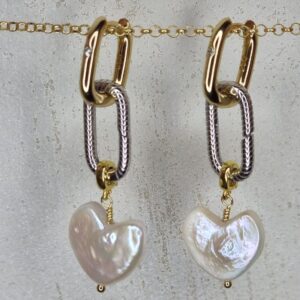 Pendientes Stela Bicolor