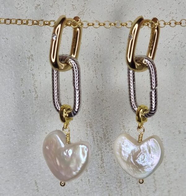 Pendientes Stela Bicolor