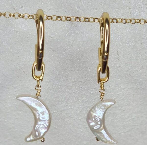 Pendientes Chloe Gold - Imagen 2