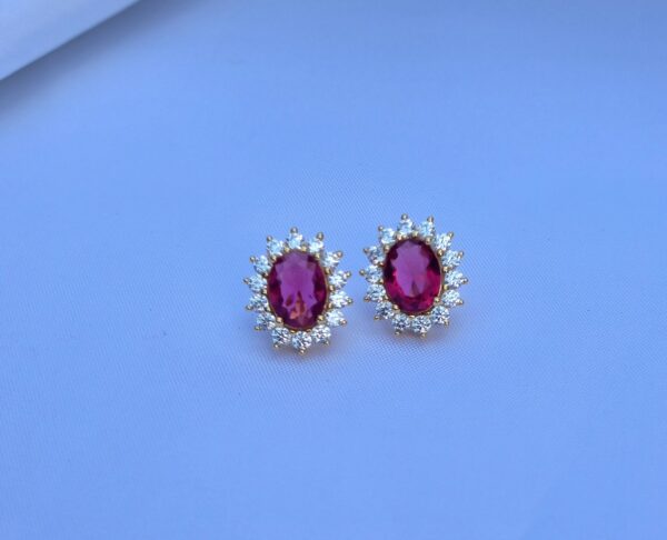 Pendientes Pure Vintage Rubi Gold - Imagen 2