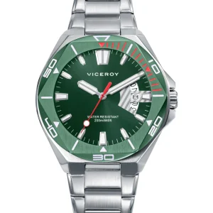 Reloj Acero Viceroy Ip Verde
