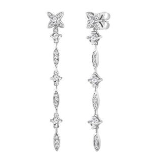 pendientes plata circonitas presion