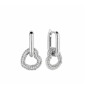 criolla plata corazon circonitas